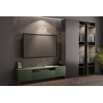 Szafka RTV Mell Zielony mat Mat stojąca