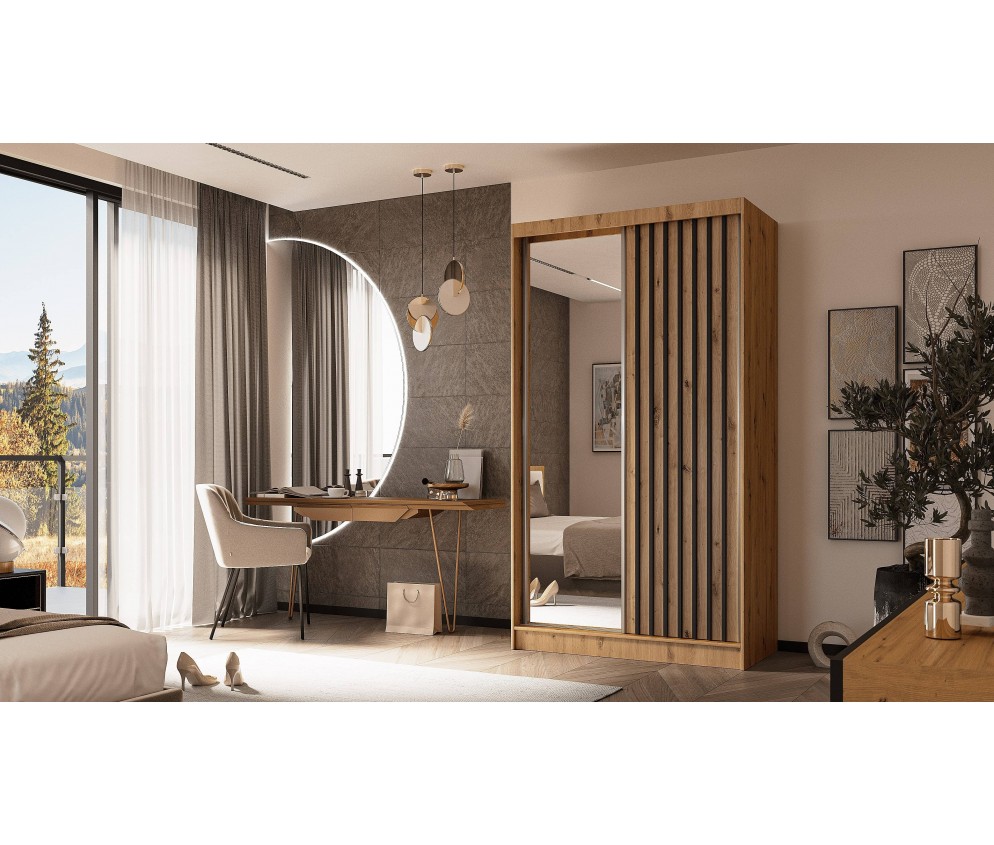 Szafa przesuwna Lela 120 Lamele