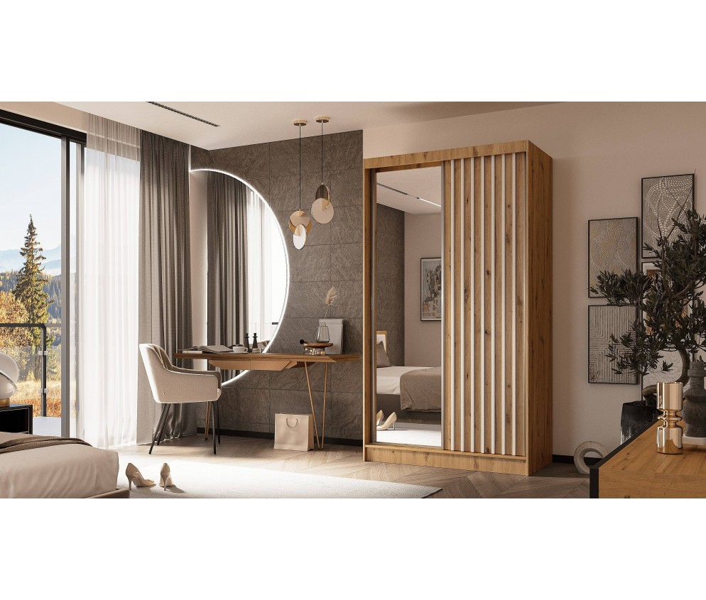 Szafa przesuwna Lela 120 Lamele