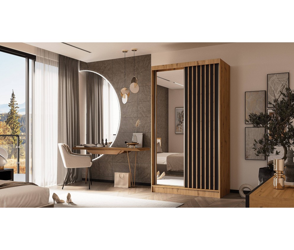 Szafa przesuwna Lela 120 Lamele