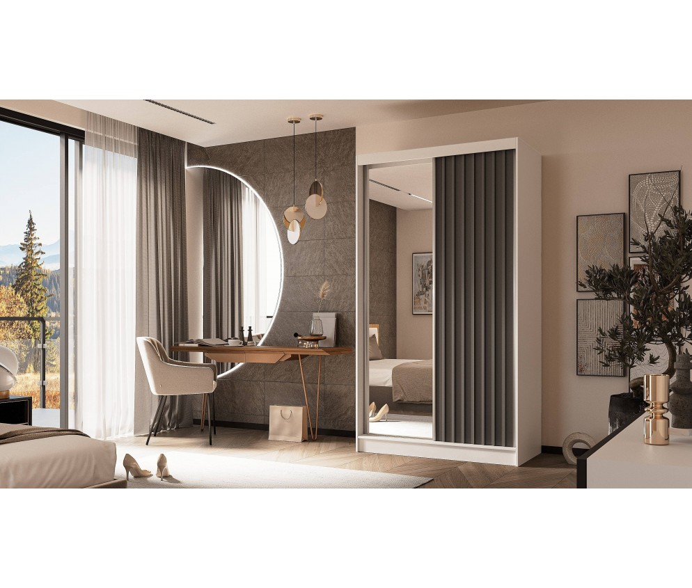 Szafa przesuwna Lela 120 Lamele