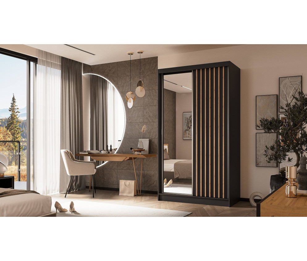 Szafa przesuwna Lela 120 Lamele