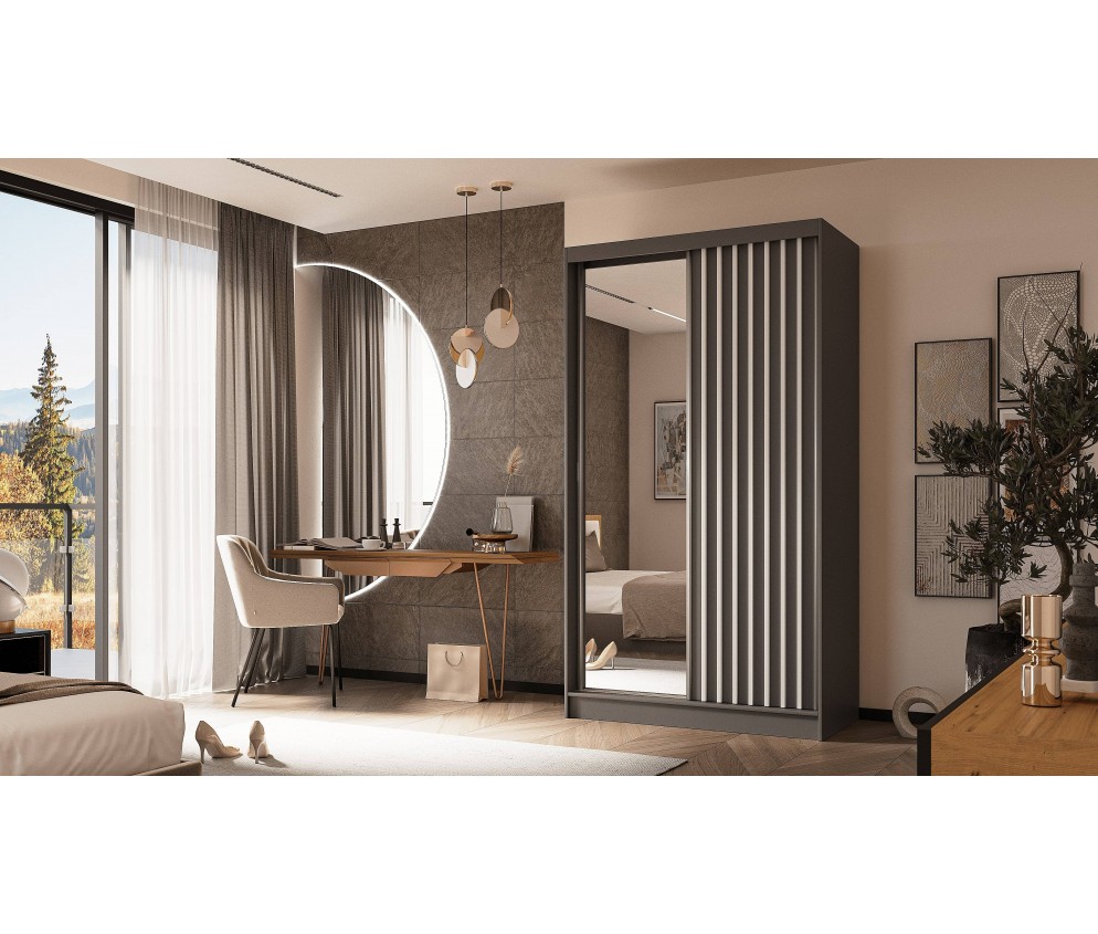 Szafa przesuwna Lela 120 Lamele