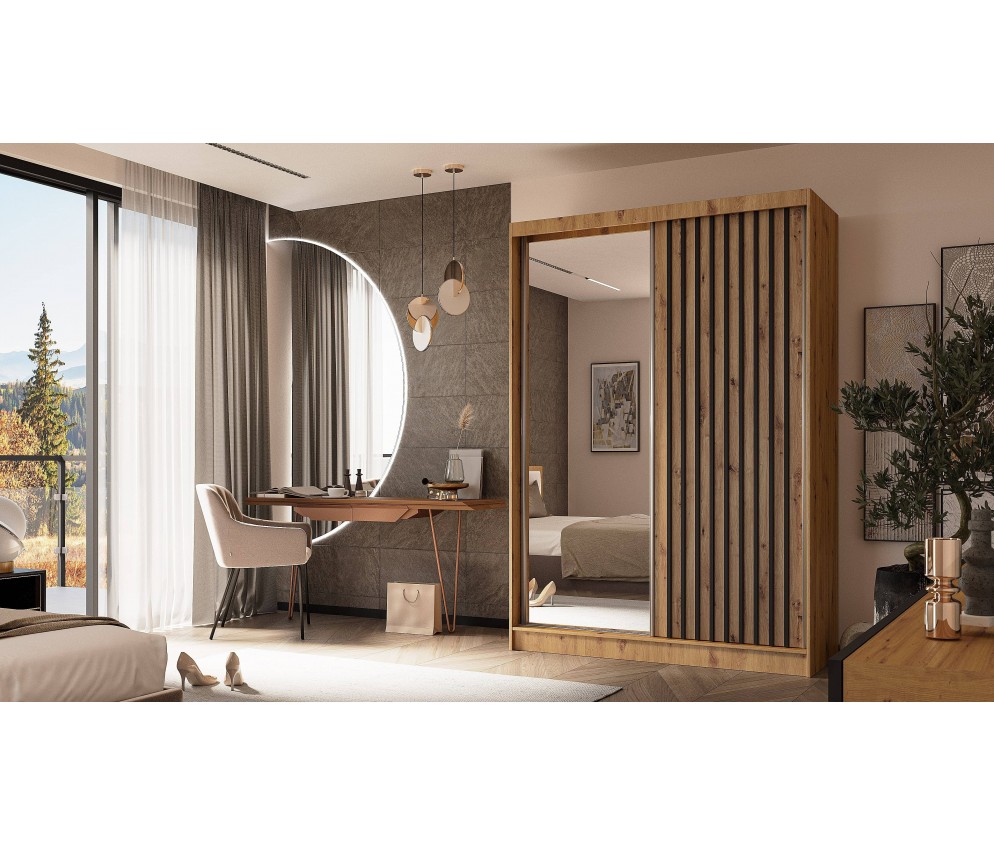 Szafa przesuwna Lela 150 Lamele