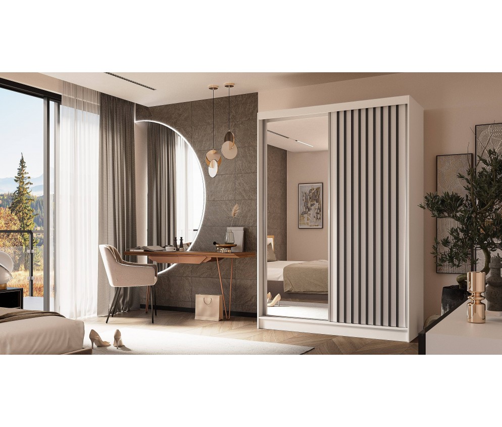 Szafa przesuwna Lela 160 Lamele