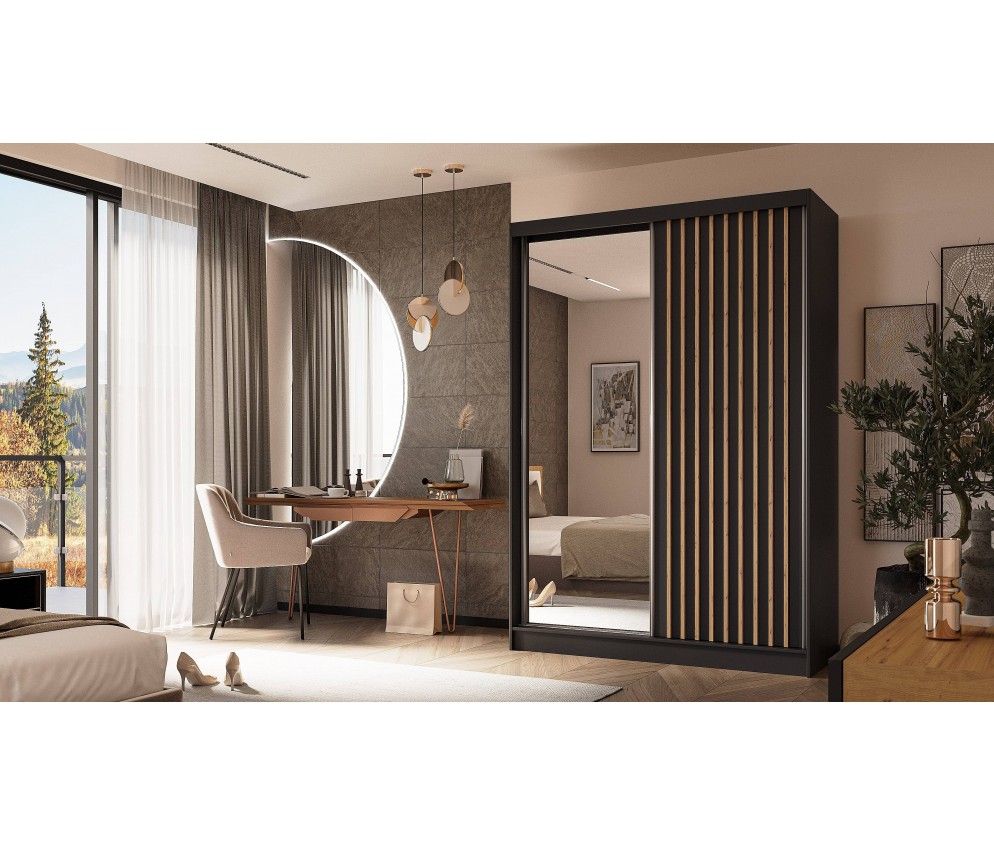 Szafa przesuwna Lela 160 Lamele