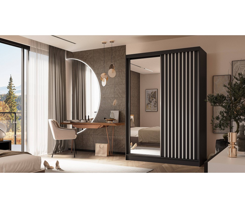 Szafa przesuwna Lela 160 Lamele