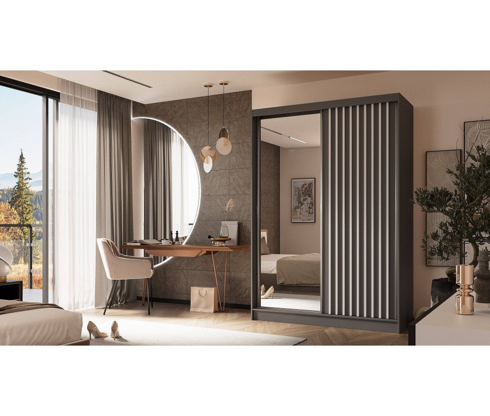 Szafa przesuwna Lela 160 Lamele