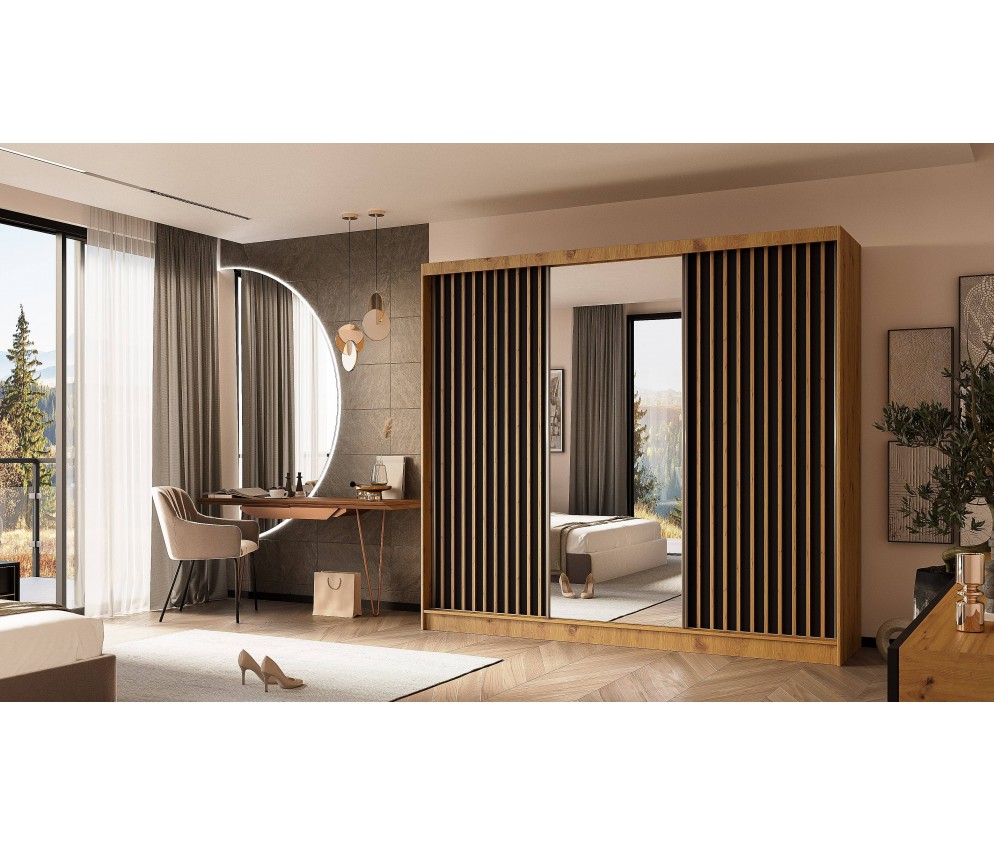 Szafa przesuwna Lela 240 Lamele