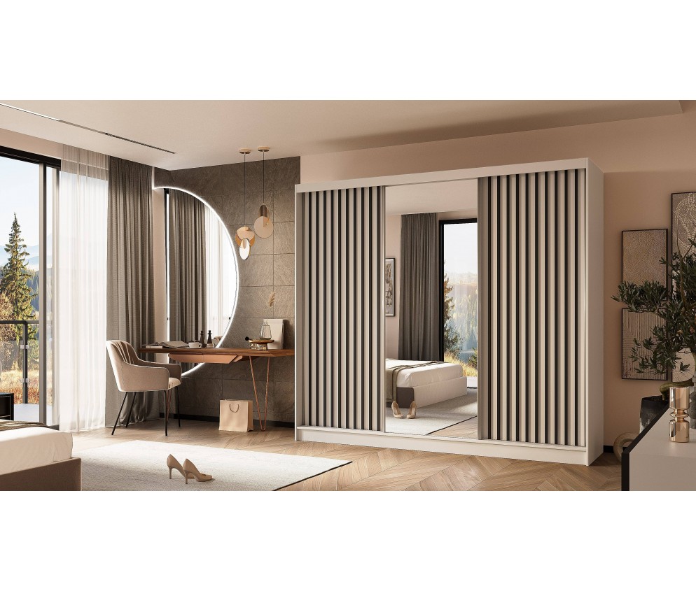 Szafa przesuwna Lela 240 Lamele