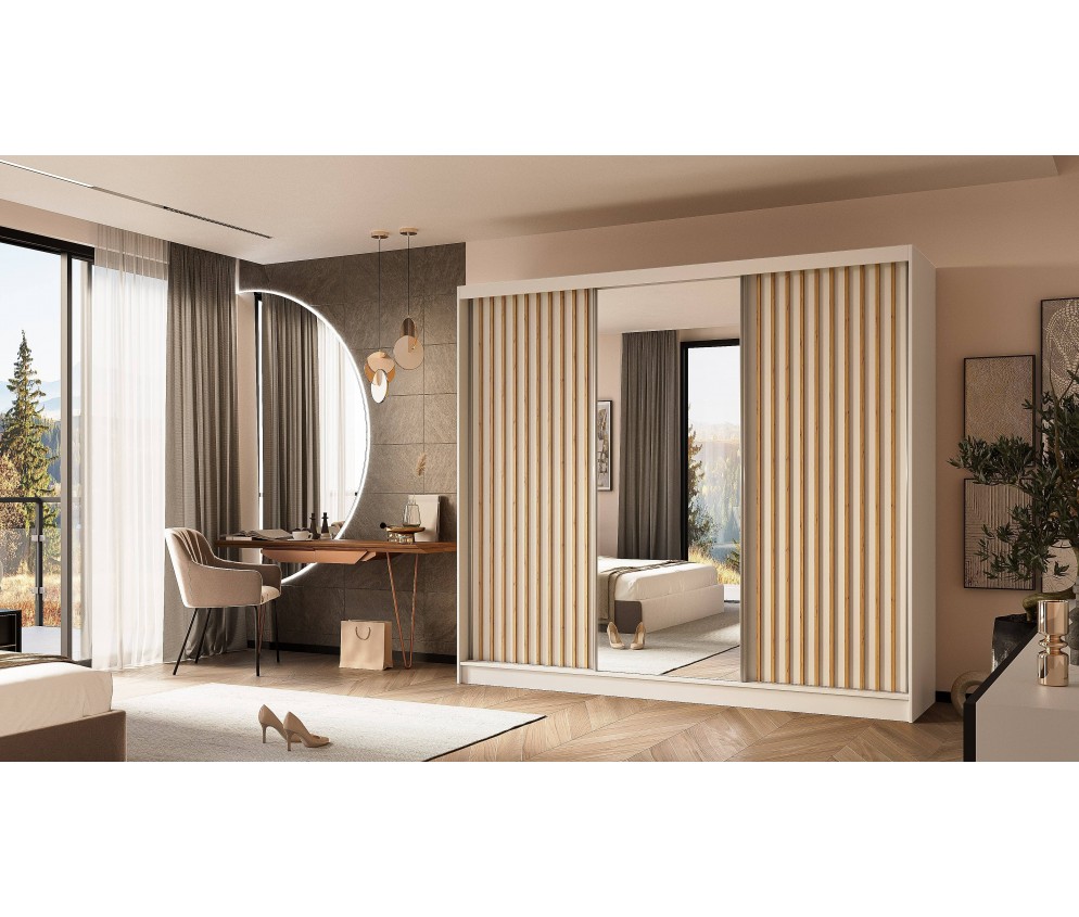 Szafa przesuwna Lela 240 Lamele