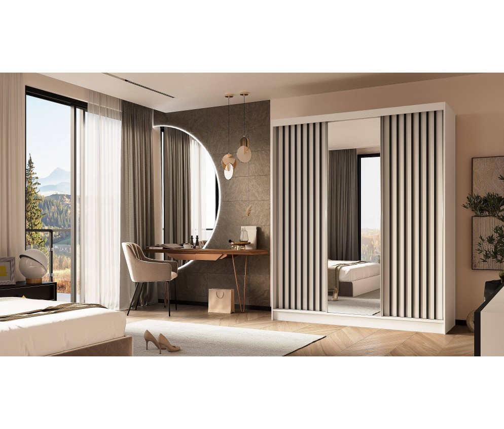 Szafa przesuwna Lela 180 Lamele