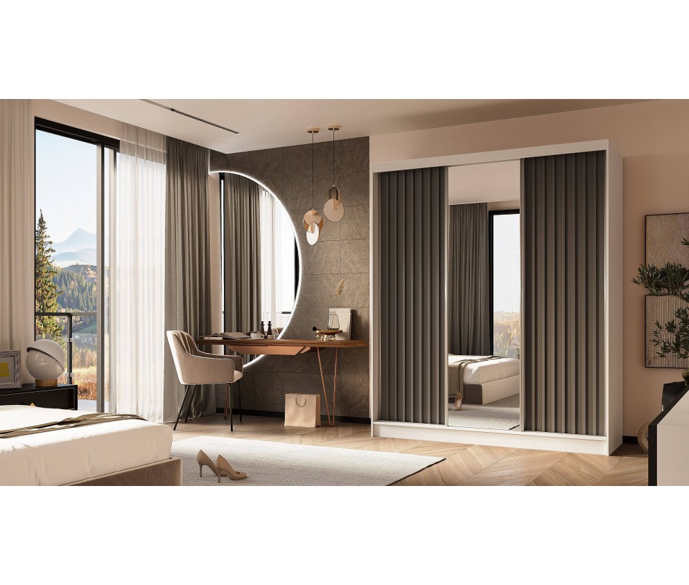 Szafa przesuwna Lela 180 Lamele