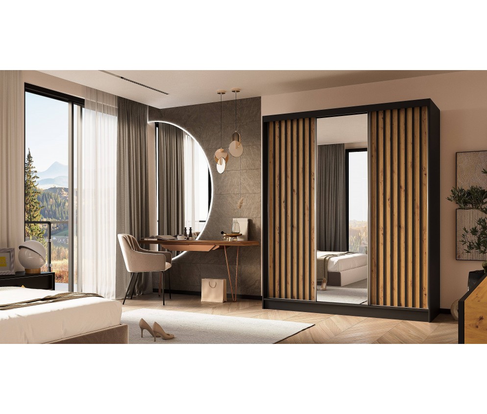 Szafa przesuwna Lela 180 Lamele