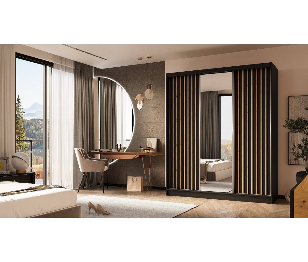 Szafa przesuwna Lela 180 Lamele