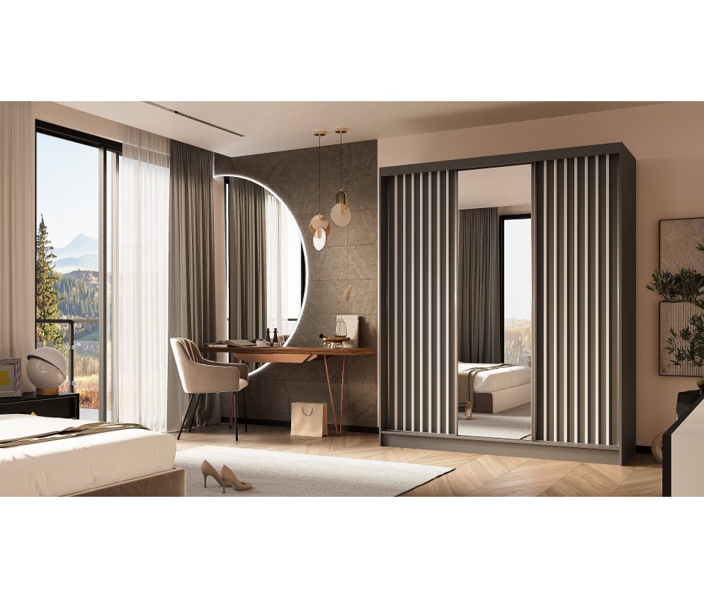 Szafa przesuwna Lela 180 Lamele