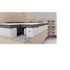 Narożnik Delo z funkcją spania