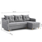 Narożnik Lilo z funkcją spania