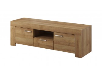 Szafka RTV + półka Emma dąb riviera