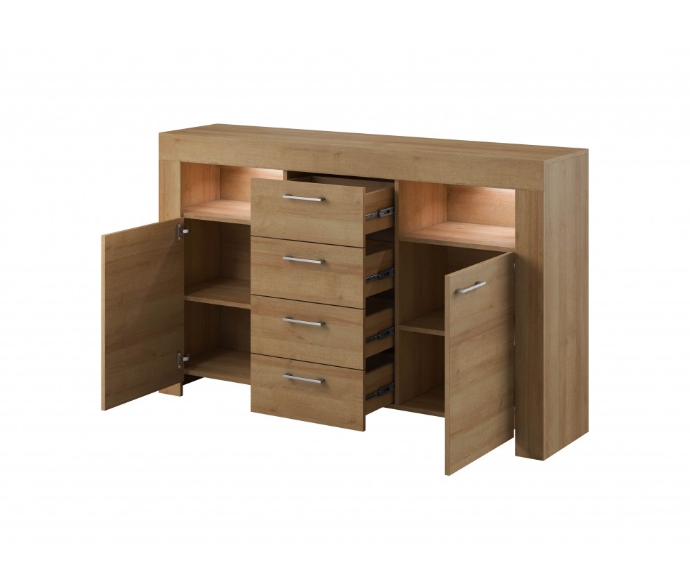 Komoda 155 Emma dąb riviera