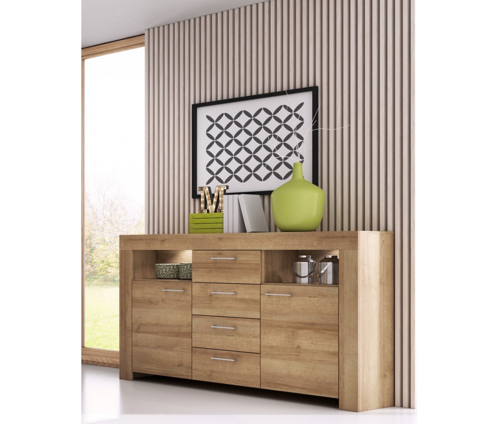 Komoda 155 Emma dąb riviera