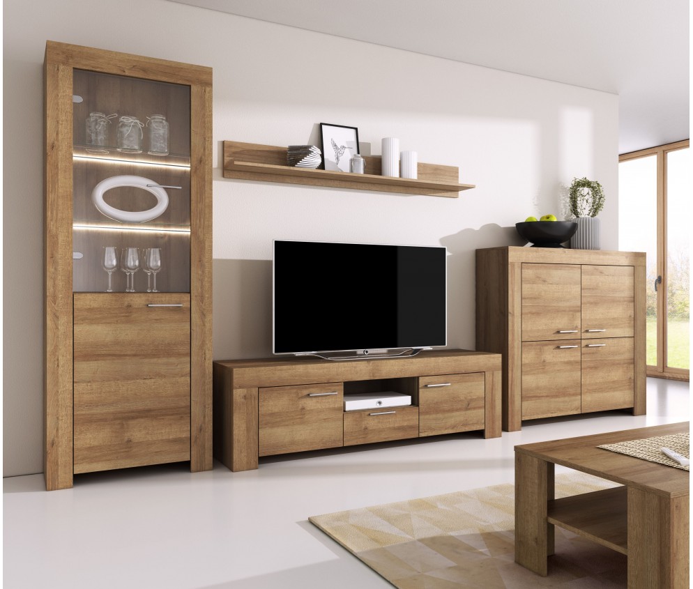 Komoda 200 Emma dąb riviera