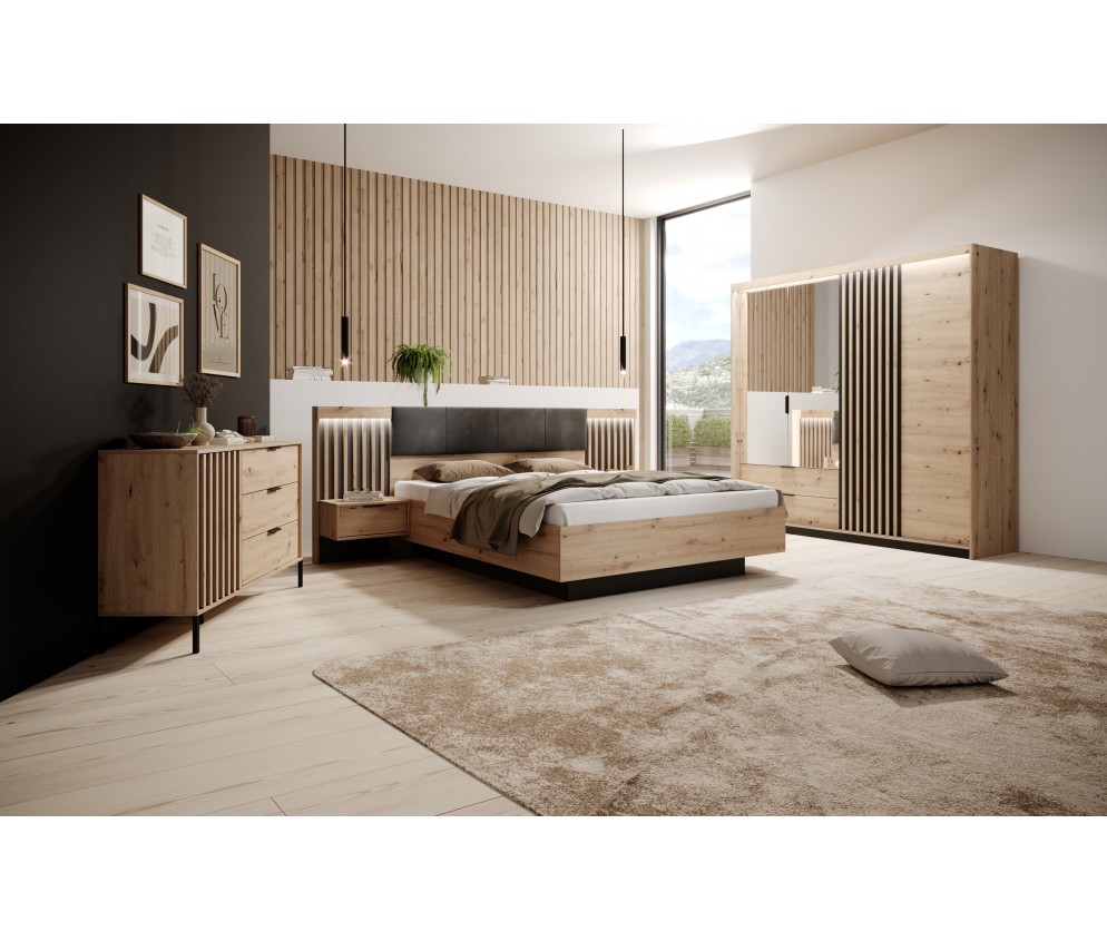 Zestaw mebli do sypialni Caden