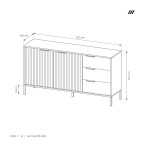 Komoda 153 Martina beż