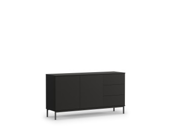 Komoda Amelia czarna