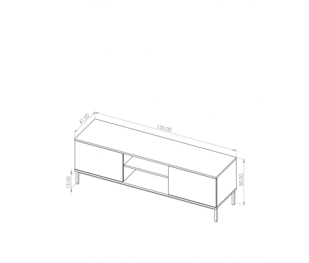 RTV 150 Amelia czarny