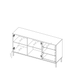 Komoda Amelia hikora