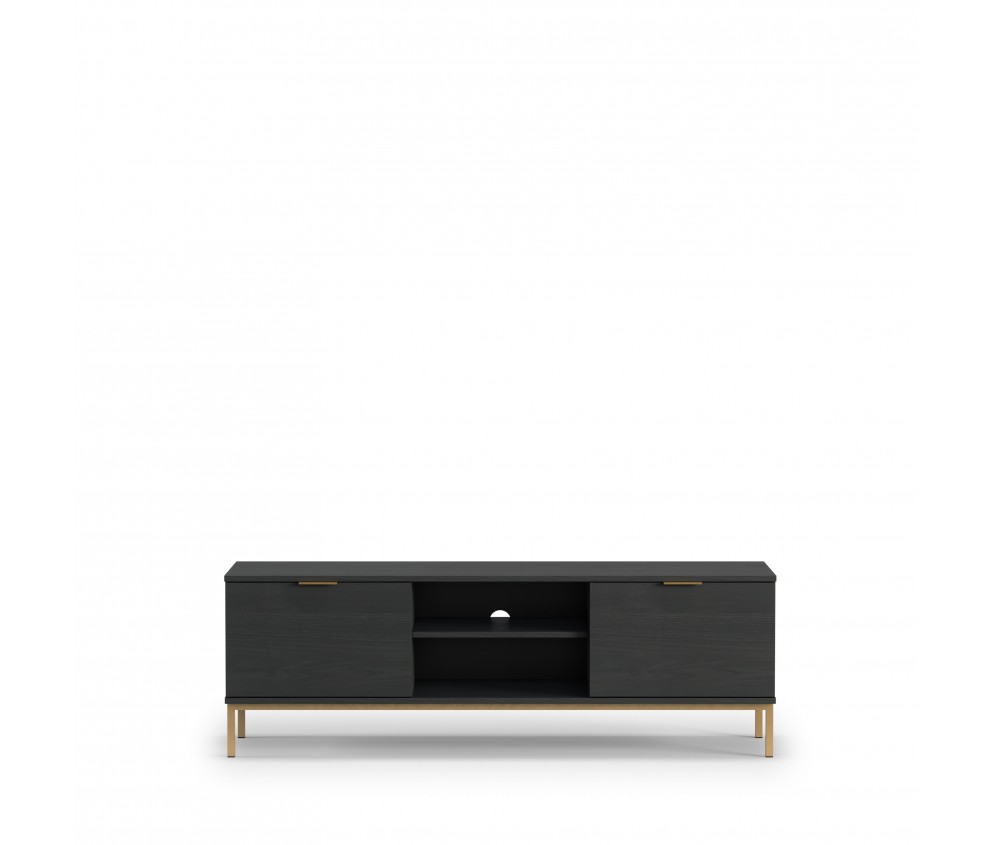 Szafka RTV 150 Aria Jesion Portland Czarny