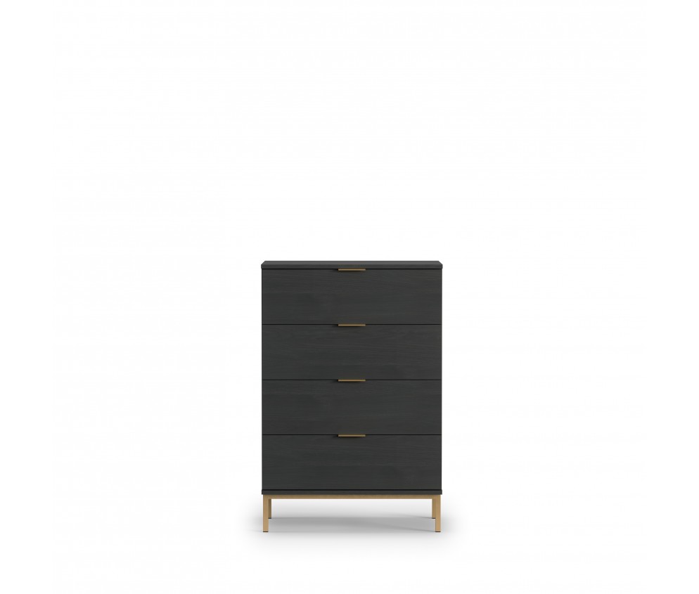 Komoda 70 Aria Jesion Portland Czarny