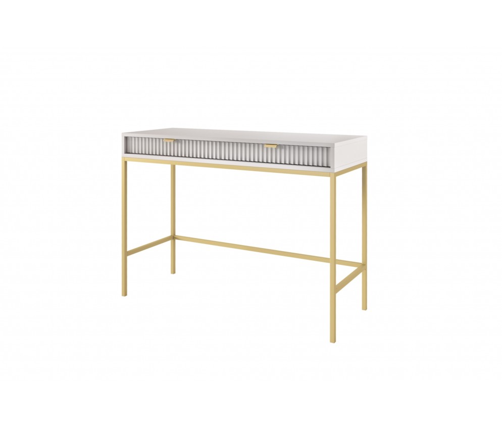 Toaletka Viva 104 Szary Mat/Złoty stelaż