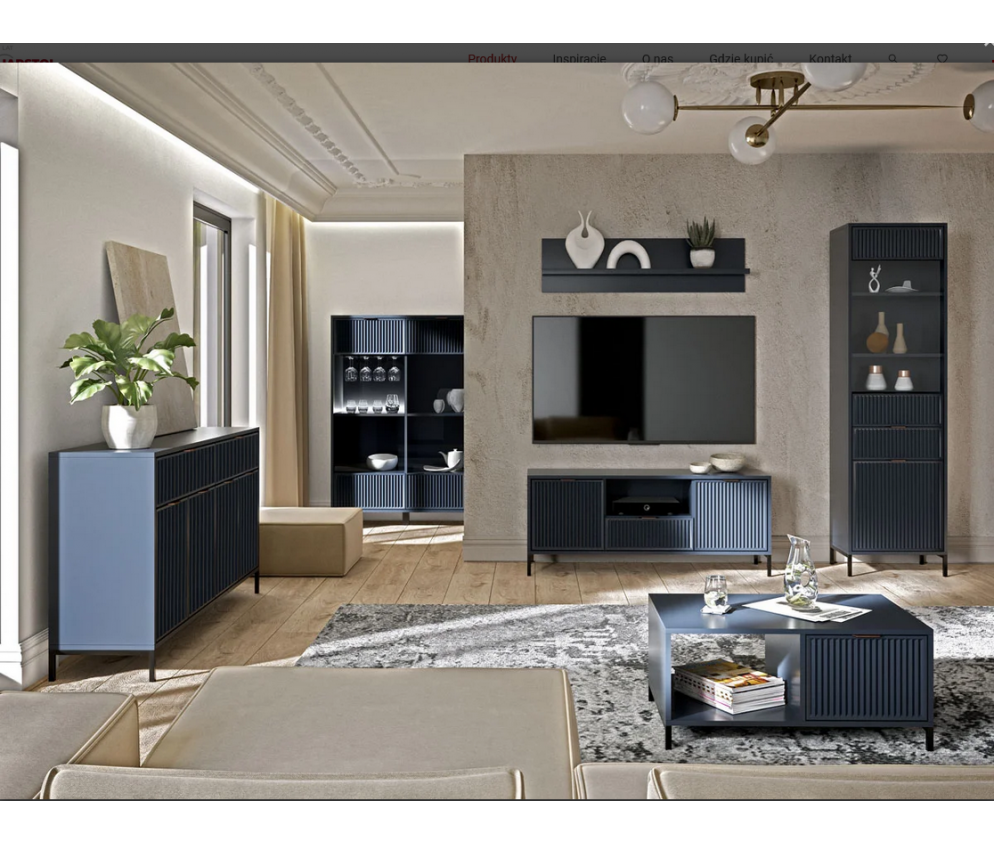 Komoda Luno 1 Indygo