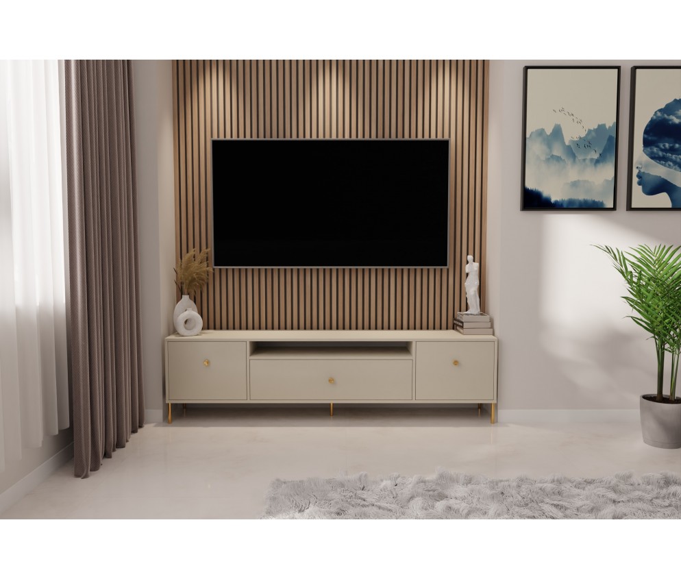 Szafka RTV Mell Kaszmir Mat stojąca