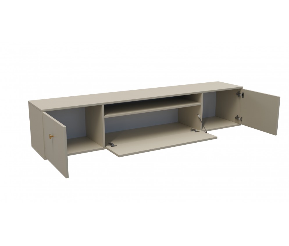 Szafka RTV Mell Kaszmir Mat wisząca