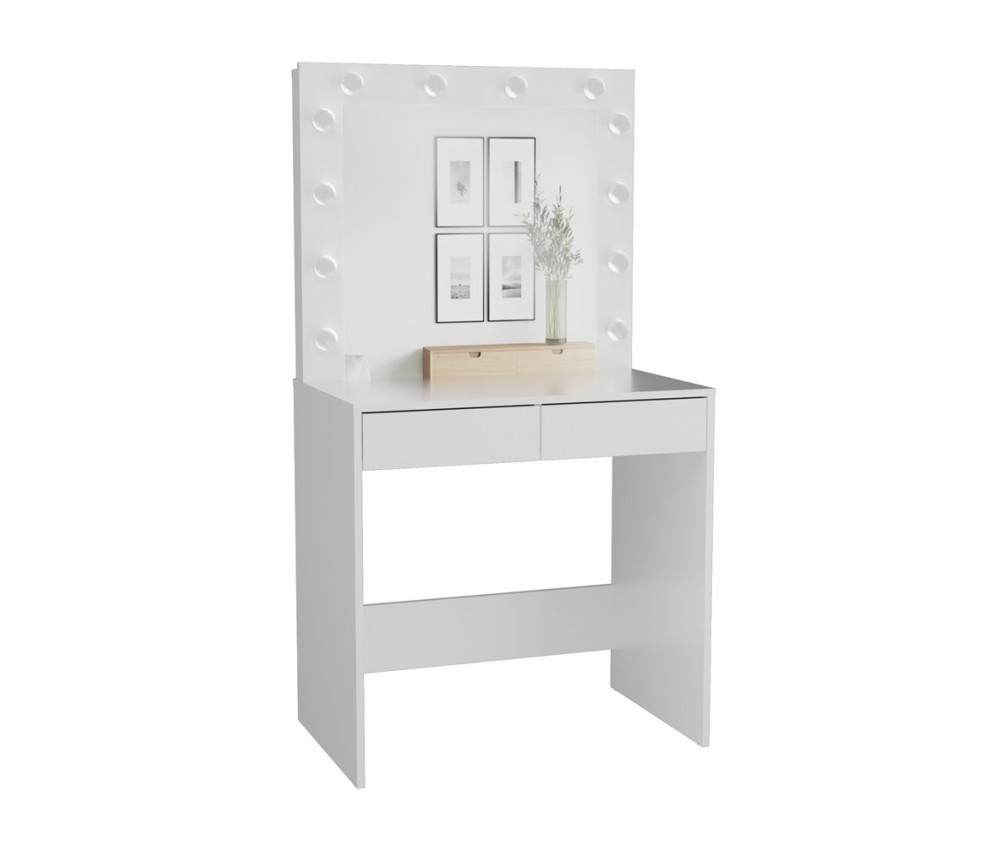 Zestaw toaletka Marina T+ 2S+L BIAŁY