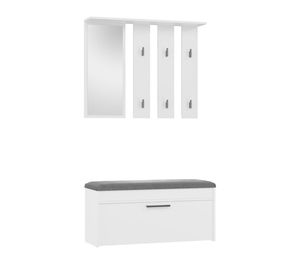 Garderoba Parma PARMA BIAŁY