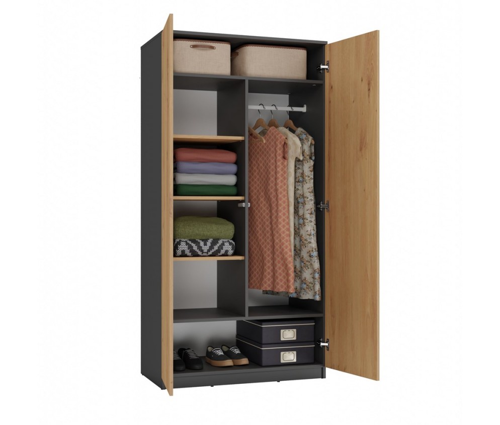 Szafa Malwa SD-90 ANTRACYT ARTISAN