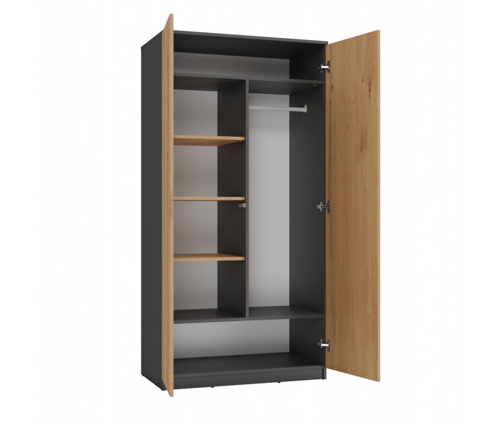 Szafa Malwa SD-90 ANTRACYT ARTISAN