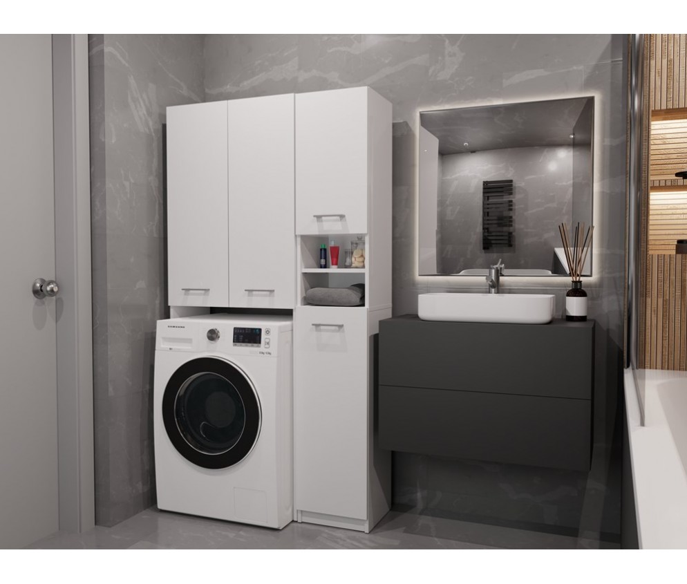 Zestaw łazienkowy Marpol MARPOL/DD BIAŁY