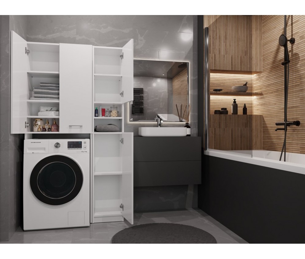 Zestaw łazienkowy Marpol MARPOL/DD BIAŁY