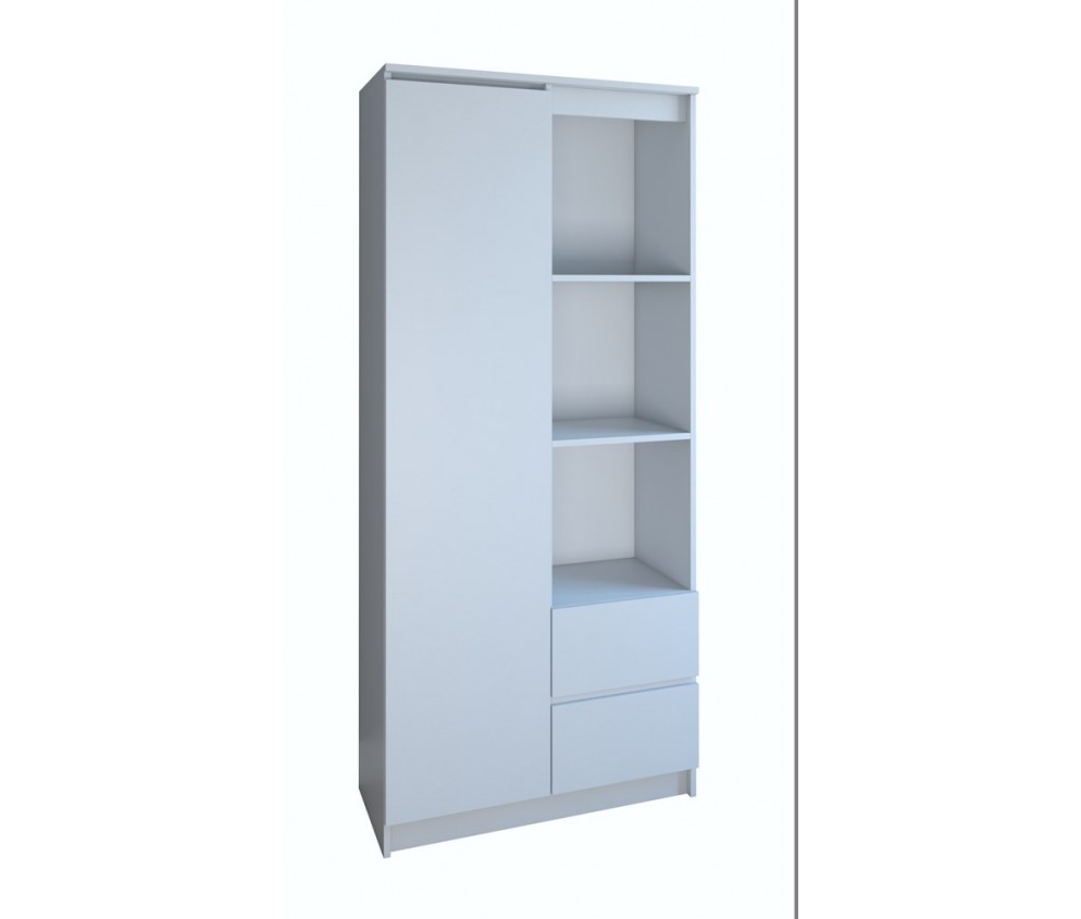 Regał Bily RS-80 BIAŁY