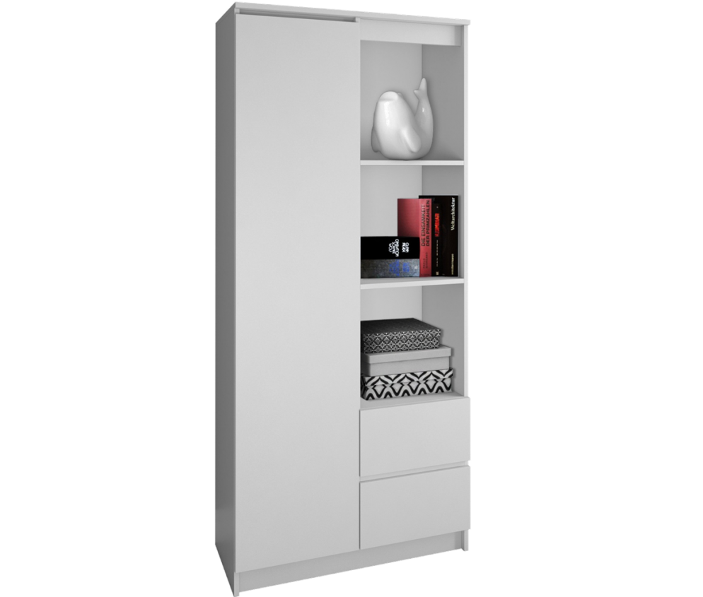 Regał Bily RS-80 BIAŁY