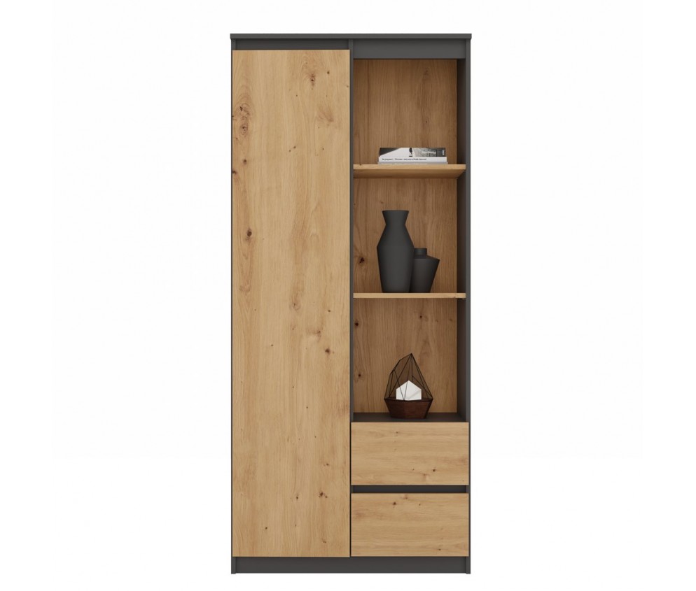 Regał Bily RS-80 ANTRACYT ARTISAN