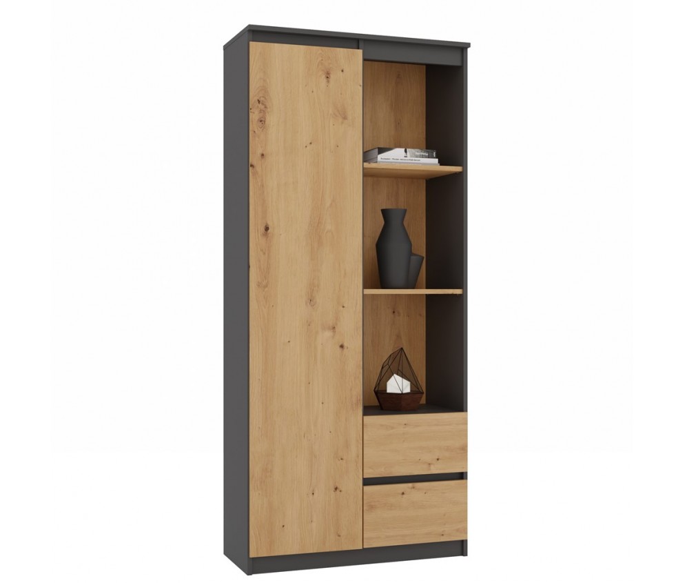 Regał Bily RS-80 ANTRACYT ARTISAN