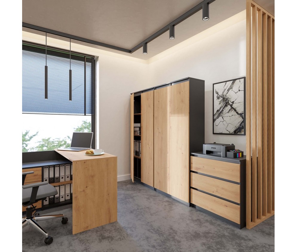 Regał Hemn RS-80 ANTRACYT ARTISAN