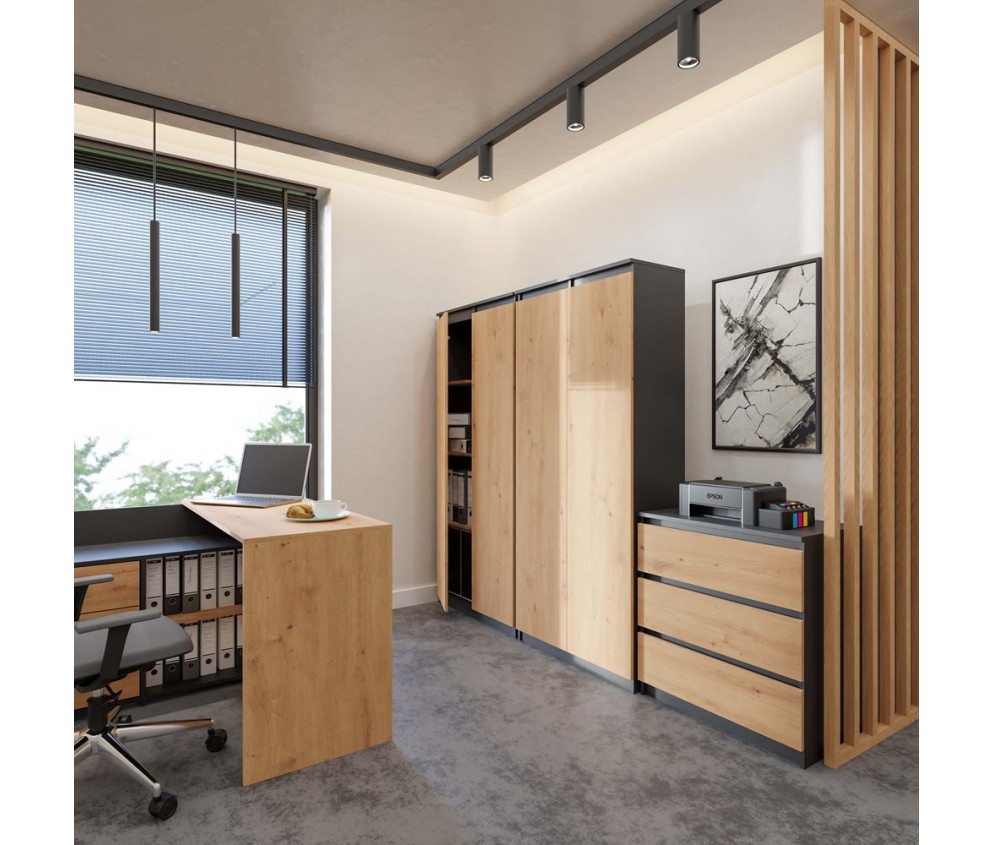 Regał Hemn RS-80 ANTRACYT ARTISAN