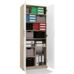 Regał Oliv 2D BIAŁY SONOMA